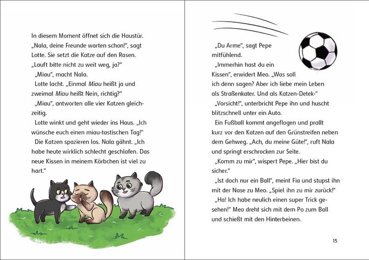 Produktbild: Die Katzen-Detektive (Band 1) - Ein Fall f&uuml;r die Samtpfoten