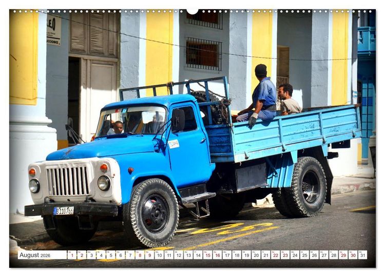 Produktbild: GAZ - LKW-Oldtimer der UdSSR (hochwertiger Premium Wandkalender 2026 DIN A2 quer), Kunstdruck in Hochglanz