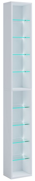Produktbild: Holz CD DVD Stand Aufbewahrung Regal Rasato XL