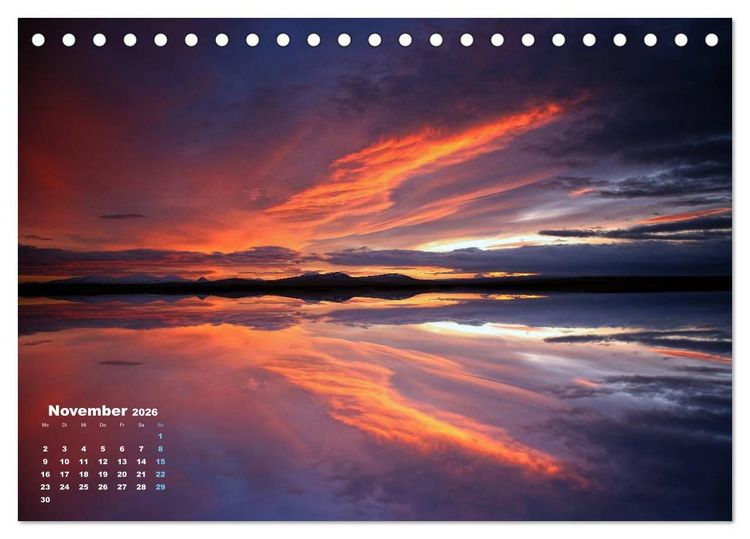 Produktbild: Wolkentr&auml;ume - Traumwolken (Tischkalender 2026 DIN A5 quer), CALVENDO Monatskalender