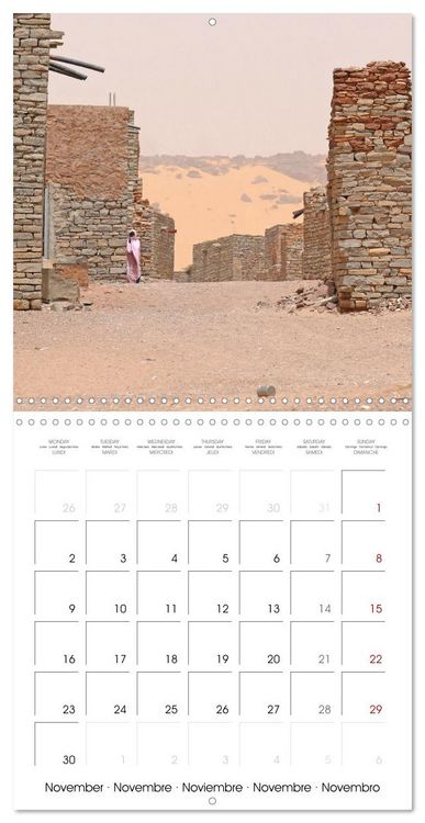 Produktbild: Desert - unknown exciting (Wall Calendar 2026 12 &times; 12 Inch) CALVENDO 12 Month Wall Calendar