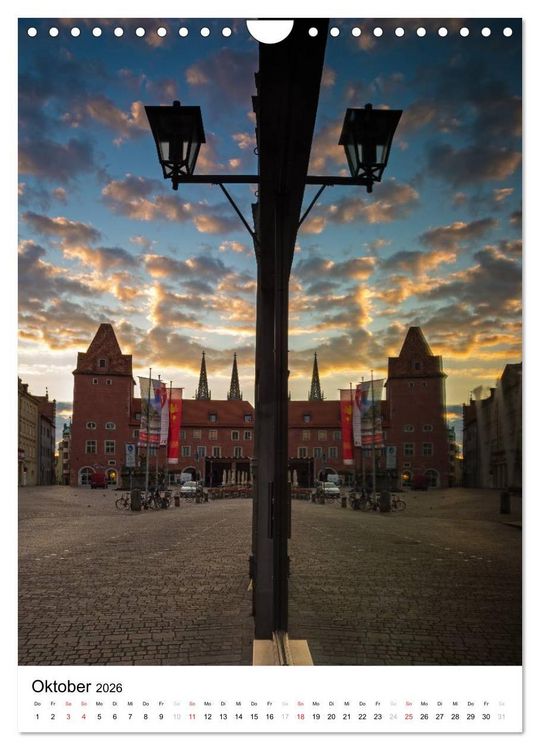 Produktbild: Regensburg &ndash; Perle der Oberpfalz (Wandkalender 2026 DIN A4 hoch), CALVENDO Monatskalender
