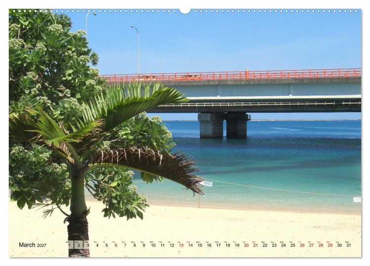 Produktbild: Okinawa Islands (High Quality Premium Wall Calendar 2027 DIN A2 landscape),CALVENDO 12 Month Wall Calendar