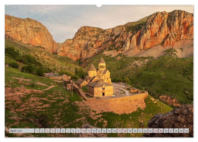 Produktbild: Steine Des Glaubens: Heiliges Armenien (hochwertiger Premium Wandkalender 2027 DIN A2 quer), Kunstdruck in Hochglanz