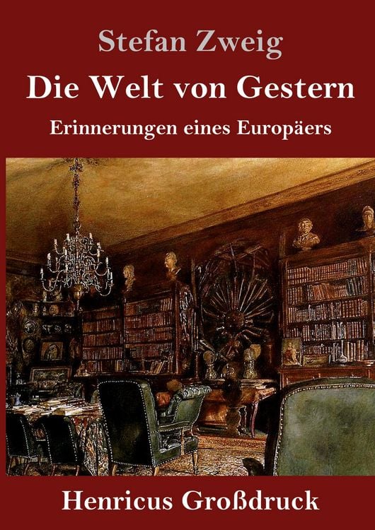 Produktbild: Die Welt von Gestern (Gro&szlig;druck)