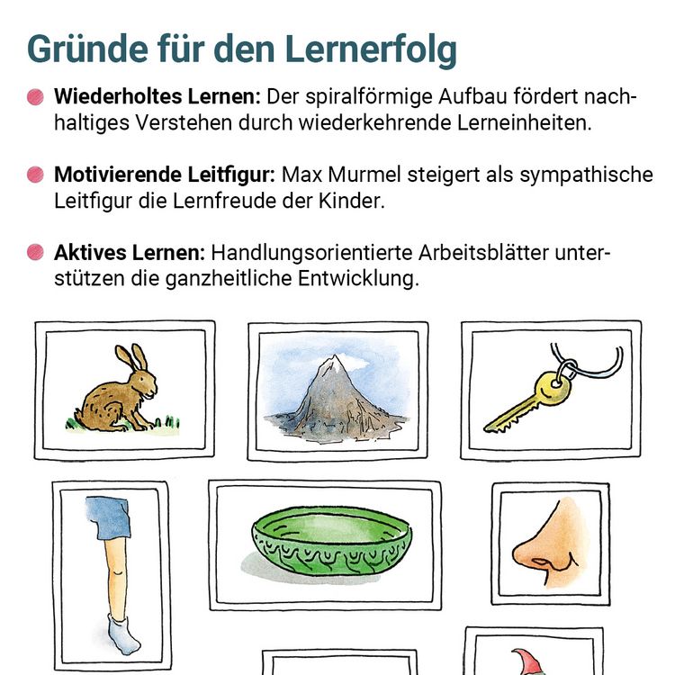 Produktbild: Max Murmel: Der Vorschulblock f&uuml;r einen guten Schulstart I