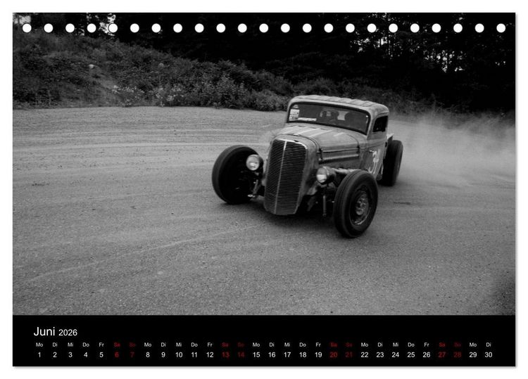 Produktbild: Dirt Track Races (Tischkalender 2026 DIN A5 quer), CALVENDO Monatskalender
