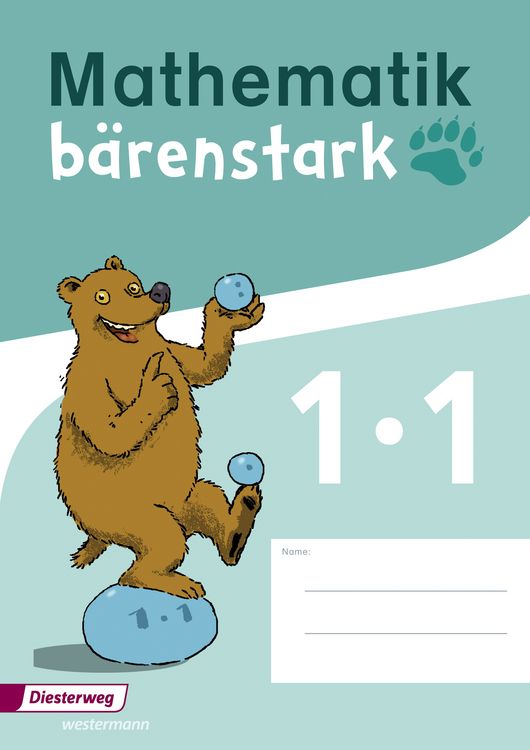 Produktbild: Mathematik bärenstark Trainingsheft 1X1