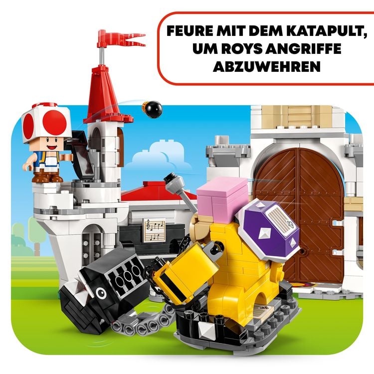 LEGO Super Mario Showdown mit Roy beim Pilz-Palast, Nintendo Set 71435
