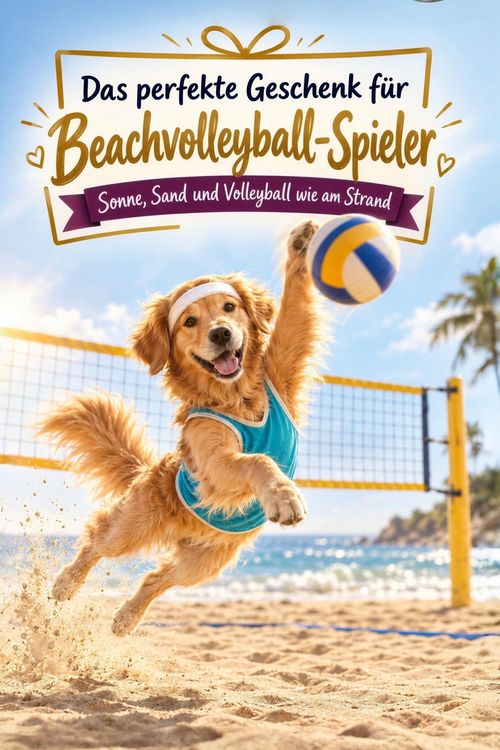 Produktbild: Das perfekte Geschenk f&uuml;r Beachvolleyball-Spieler