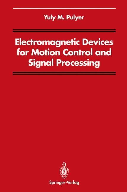 Produktbild: Electromagnetic Devices for Motion Control and Signal Processing