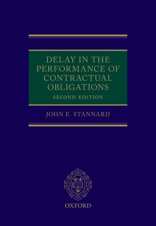 Produktbild: Delay in the Performance of Contractual Obligations