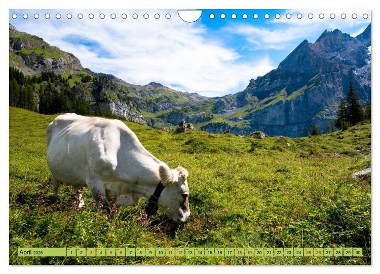 Produktbild: Alpentraum Kandersteg (Wandkalender 2026 DIN A4 quer), CALVENDO Monatskalender
