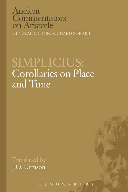 Produktbild: Simplicius: Corollaries on Place and Time