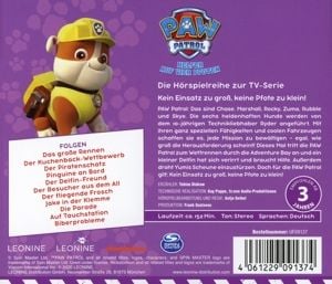 Produktbild: PAW Patrol H&ouml;rspielbox 5 (Piratenschatz / Delfin-Freund / Biberprobleme)