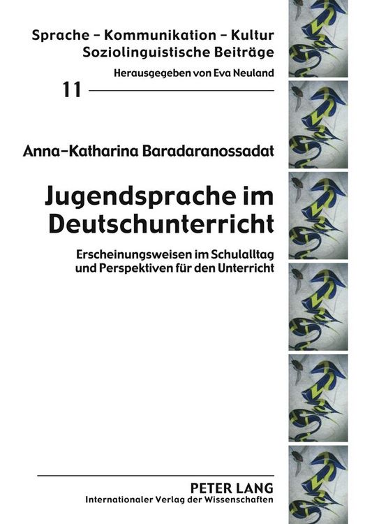 Produktbild: Jugendsprache im Deutschunterricht