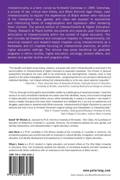 Produktbild: Intersectionality & Higher Education