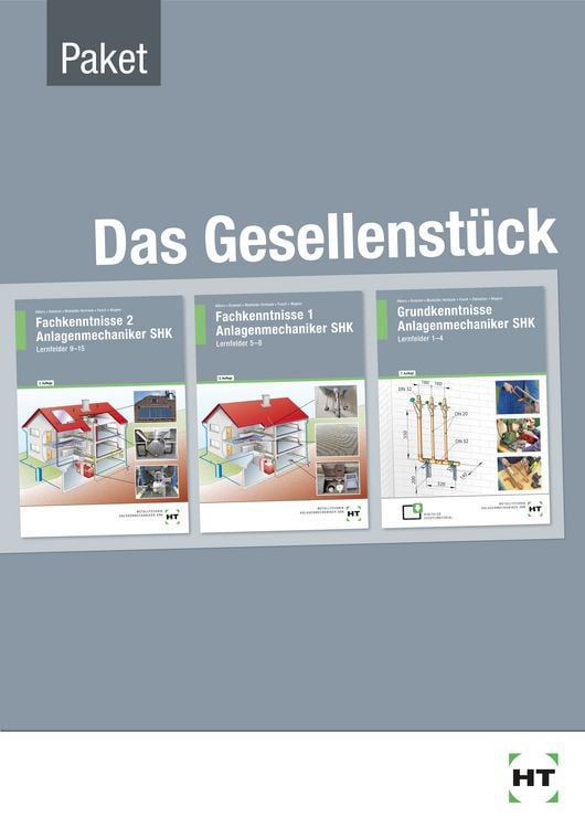 Produktbild: Paketangebot Das Gesellenst&uuml;ck. Anlagenmechaniker SHK Lernfelder 1-15
