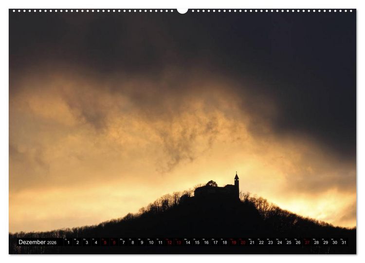 Produktbild: Rund um die Teck (Wandkalender 2026 DIN A2 quer), CALVENDO Monatskalender