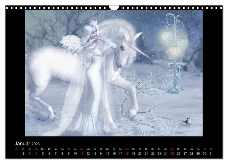 Produktbild: Elfenlichter (Wandkalender 2026 DIN A3 quer), CALVENDO Monatskalender