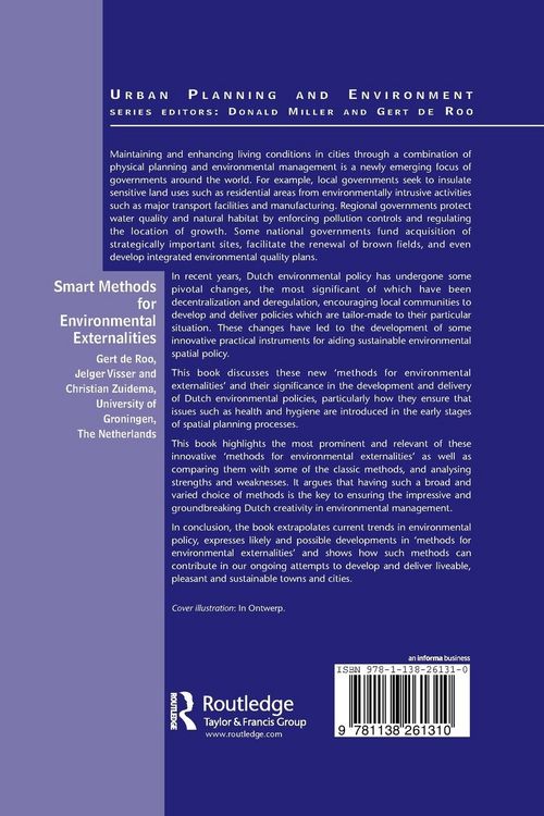 Produktbild: Smart Methods for Environmental Externalities