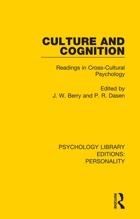 Produktbild: Culture and Cognition