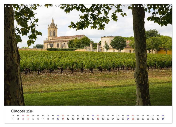 Produktbild: Arcachon Bordeaux Cap Ferret (Wandkalender 2026 DIN A3 quer), CALVENDO Monatskalender