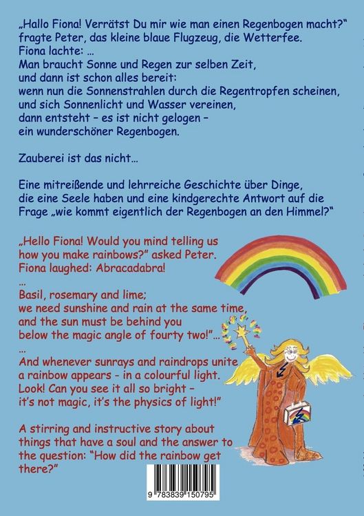 Produktbild: Das kleine blaue Flugzeug entdeckt den Regenbogen - Peter the plane discovers the rainbow