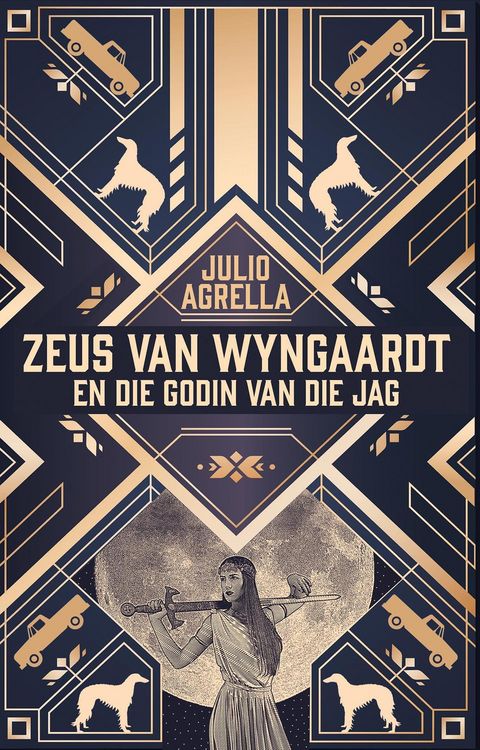 Produktbild: Zeus van Wyngaardt en die Godin van Jag (Julio Agrella se Zeus, #1)