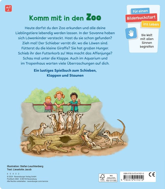 Produktbild: Mein gro&szlig;es Spielbuch Zoo