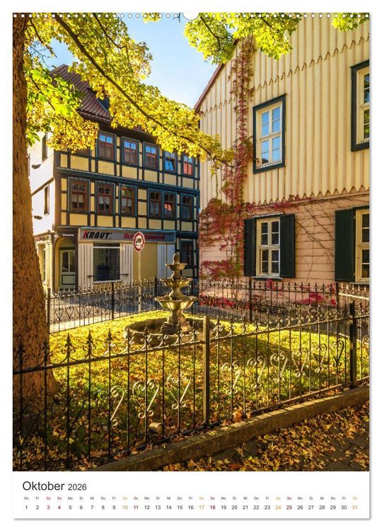 Produktbild: Stadt Wernigerode (hochwertiger Premium Wandkalender 2026 DIN A2 hoch), Kunstdruck in Hochglanz
