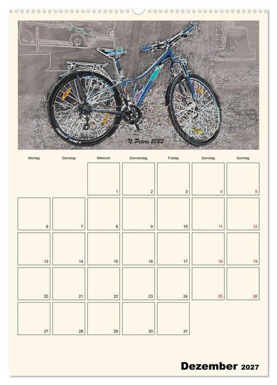 Produktbild: Beweg dich nach vorne! (hochwertiger Premium Wandkalender 2027 DIN A2 hoch), Kunstdruck in Hochglanz