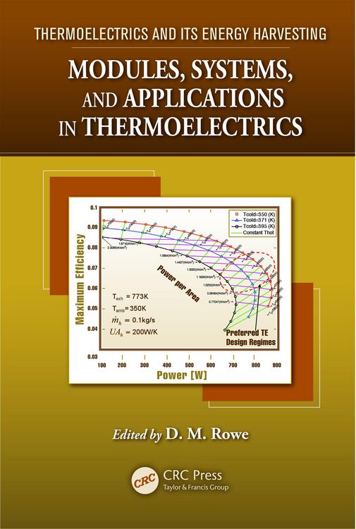 Produktbild: Modules, Systems, and Applications in Thermoelectrics