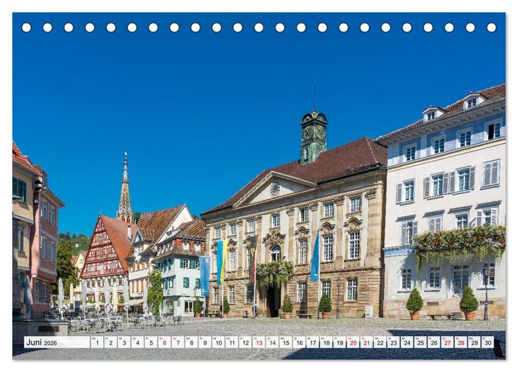 Produktbild: Ein Spaziergang durch Esslingen (Tischkalender 2026 DIN A5 quer), CALVENDO Monatskalender