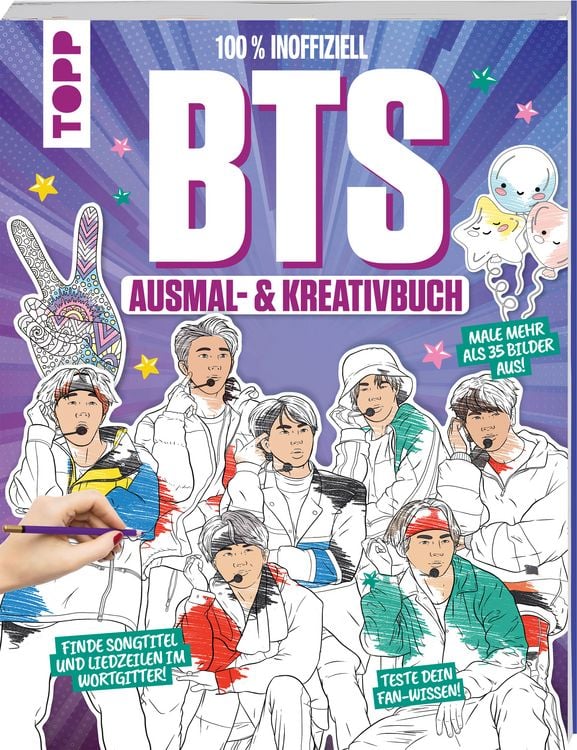 Produktbild: BTS: Das inoffizielle Ausmal- & Kreativbuch