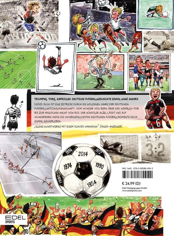 Produktbild: Oooh, wie ist das sch&ouml;n! Die Sternstunden der deutschen Fu&szlig;ball-Nationalmannschaft