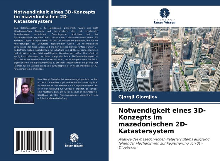 Produktbild: Notwendigkeit eines 3D-Konzepts im mazedonischen 2D-Katastersystem