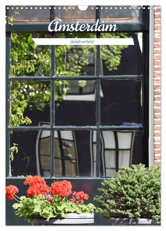 Produktbild: Amsterdam detailverliebt (Wandkalender 2026 DIN A3 hoch), CALVENDO Monatskalender