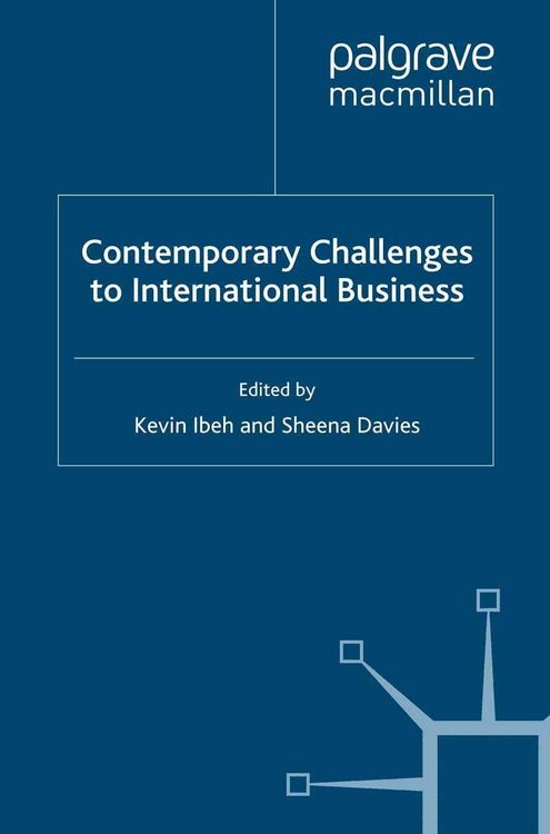 Produktbild: Contemporary Challenges to International Business
