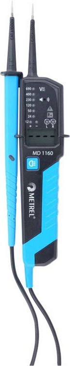 Produktbild: Metrel MD 1160 Zweipoliger Spannungspr&uuml;fer CAT III 1000 V, CAT IV 600V LCD, Akustik