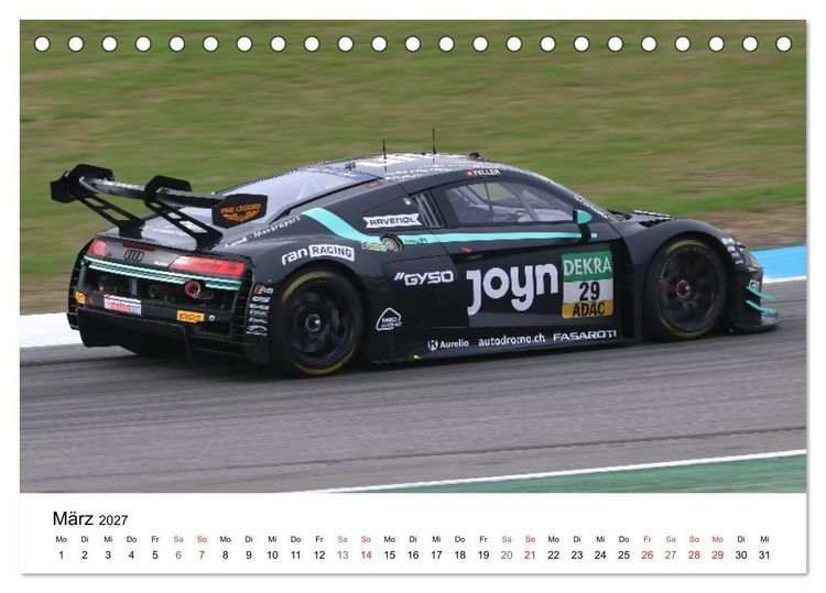 Produktbild: Die Vier Ringe im Motorsport (Tischkalender 2027 DIN A5 quer), CALVENDO Monatskalender