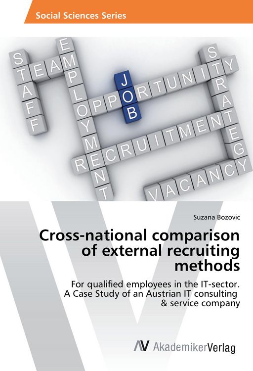 Produktbild: Cross-national comparison of external recruiting methods