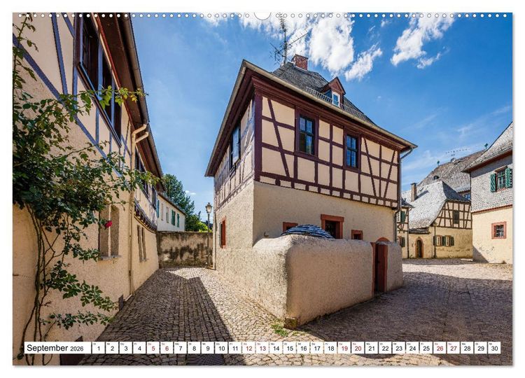 Produktbild: Historisches Eltville (hochwertiger Premium Wandkalender 2026 DIN A2 quer), Kunstdruck in Hochglanz