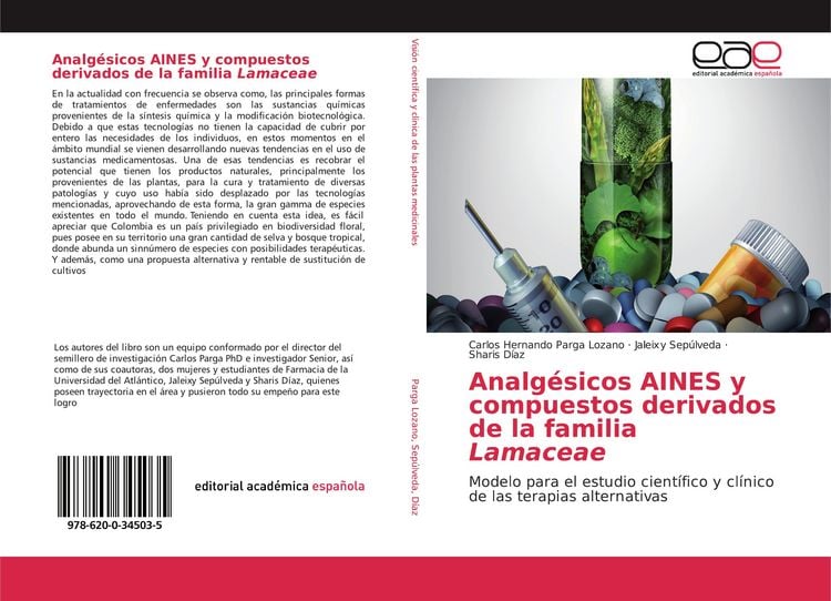 Produktbild: Analg&eacute;sicos AINES y compuestos derivados de la familia Lamaceae