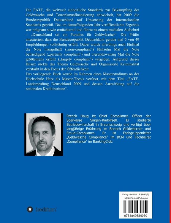 Produktbild: FATF-L&auml;nderpr&uuml;fung Deutschland 2009 und dessen Auswirkung auf die nationalen Kreditinstitute