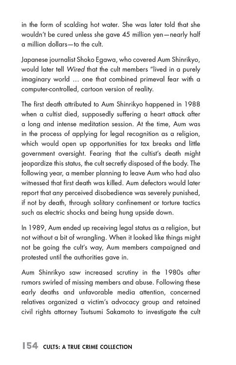 Produktbild: Cults: A True Crime Collection