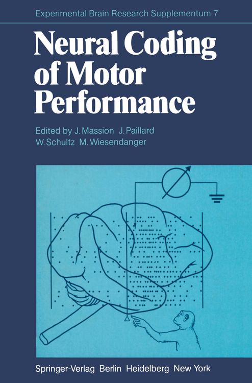 Produktbild: Neural Coding of Motor Performance