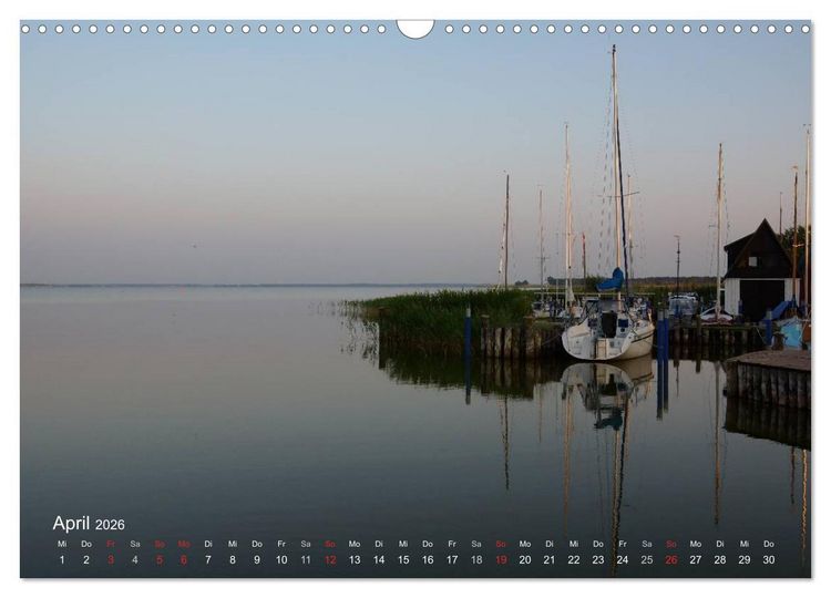 Produktbild: Anblicke und Ausblicke auf Fischland Dar&szlig; (Wandkalender 2026 DIN A3 quer), CALVENDO Monatskalender