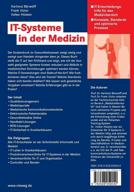 Produktbild: IT-Systeme in der Medizin