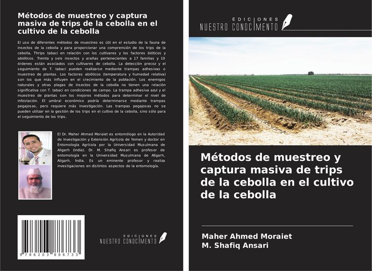 Produktbild: M&eacute;todos de muestreo y captura masiva de trips de la cebolla en el cultivo de la cebolla